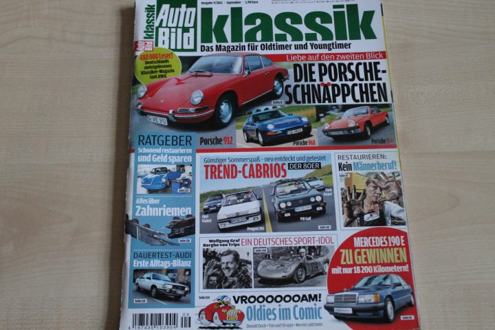 Deckblatt Auto Bild Klassik (09/2011)
